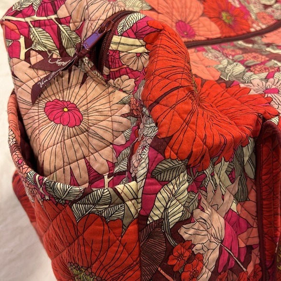 Vera Bradley Quilted Travel Duffle Bag - Picture 3 of 6